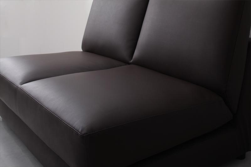 モダンな合皮素材