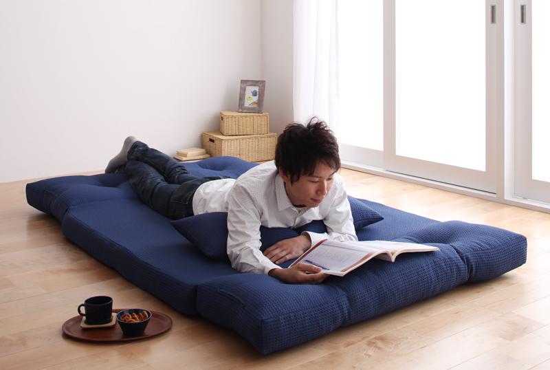 ベッドにもなる